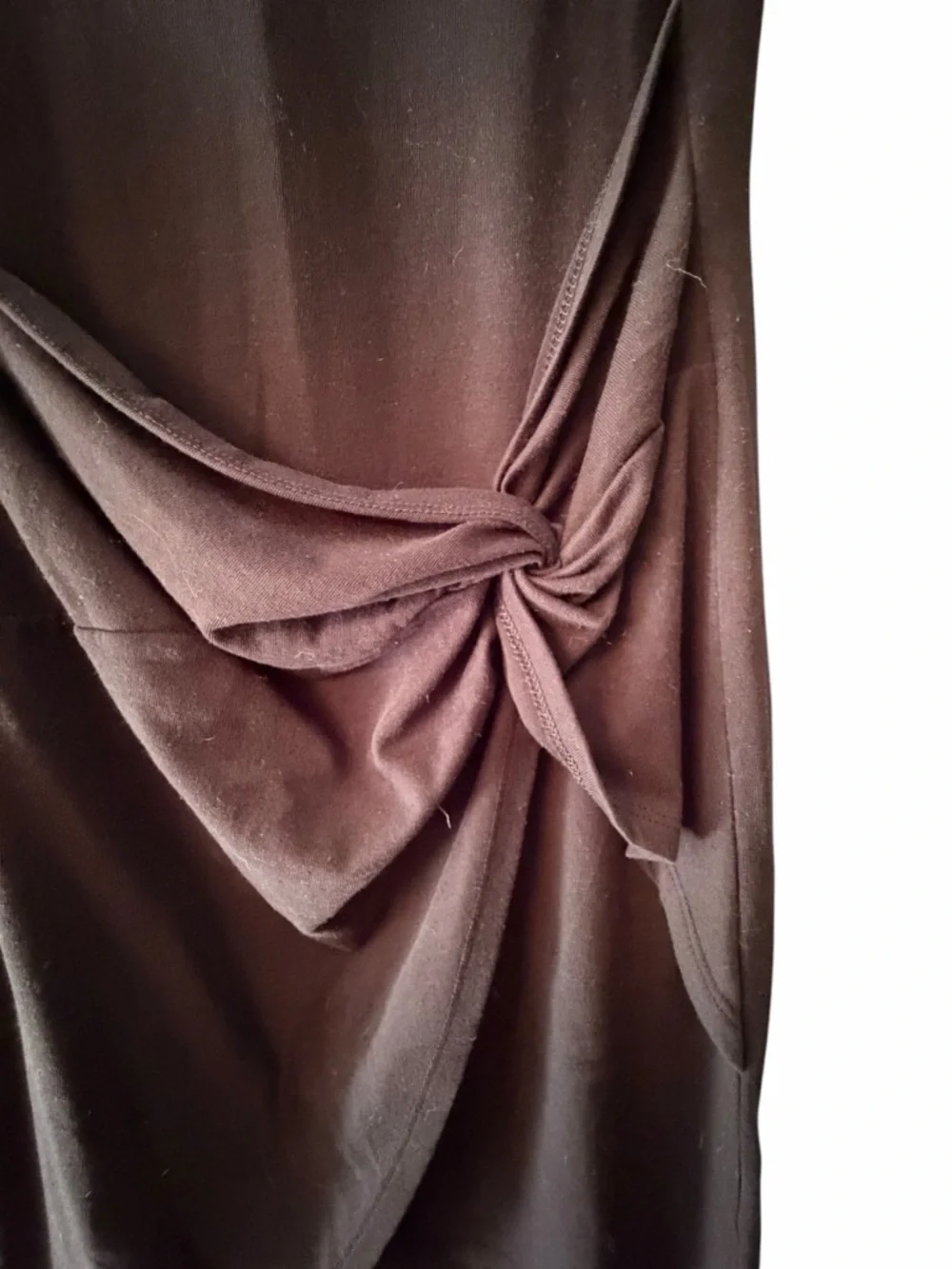 Sleeveless Black Knot-Detail Dress - Women - Picture 2 of 5